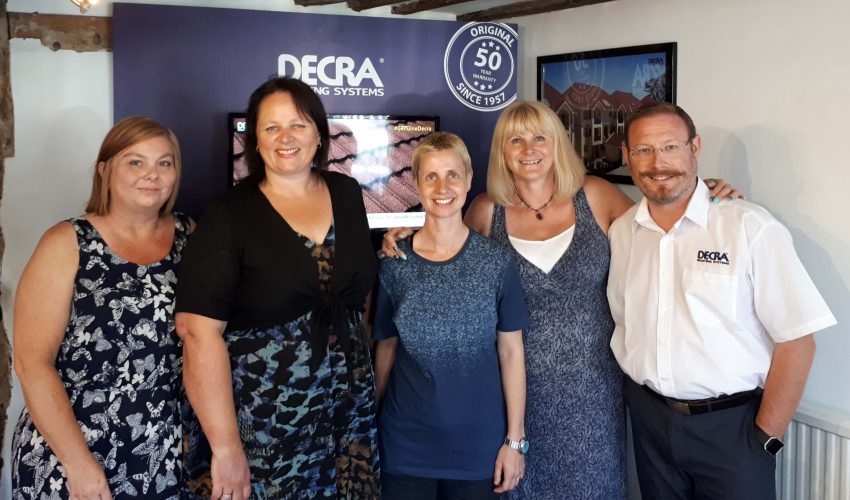 Clare Harvey-Fitzgerald visits Decra Africa office 1