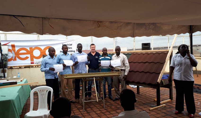 Decra® Installation Training in Uganda 1