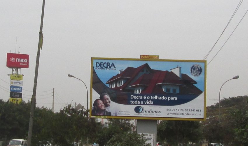 DECRA billboards in Luanda, Angola 3