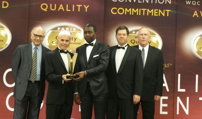 Tandimex awarded with the Gold Star at the BID World Quality Commitment Awards 1