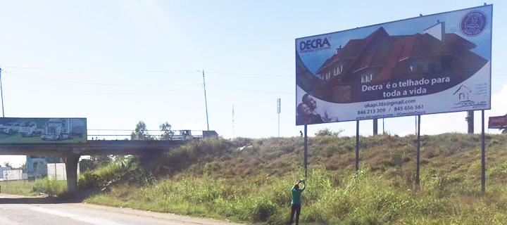 Look out for Decra® Billboards in Mozambique 3