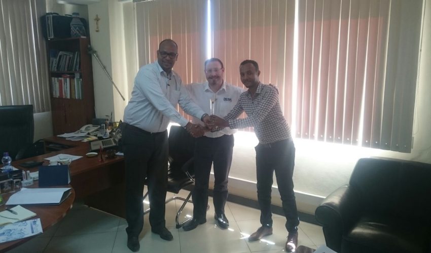 Ethiopian Decra Distributor wins award 2